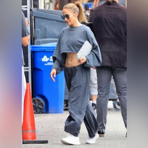 Free People To The Sky Cord Parachute Baggy Pants S Brown Slouchy - Picture 16 of 16